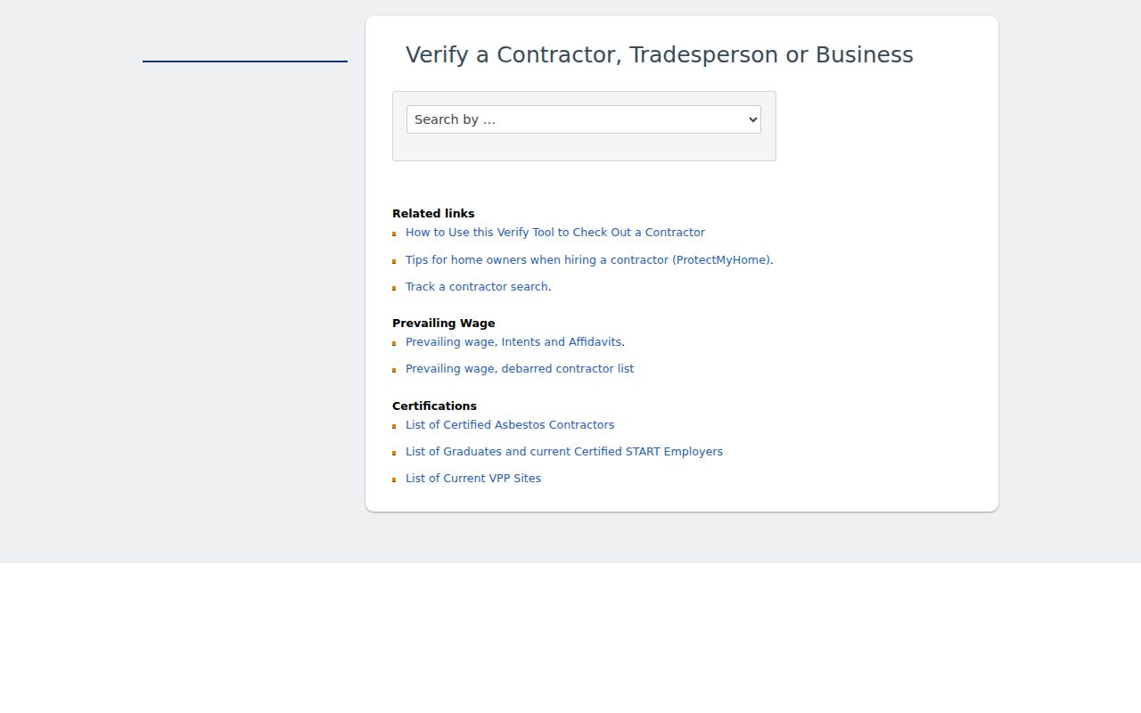 Olympia resident lookup using Washington license verification